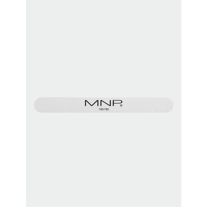 MNP Lime à ongles droite blanche 100/180 - Pack de 6 pièces