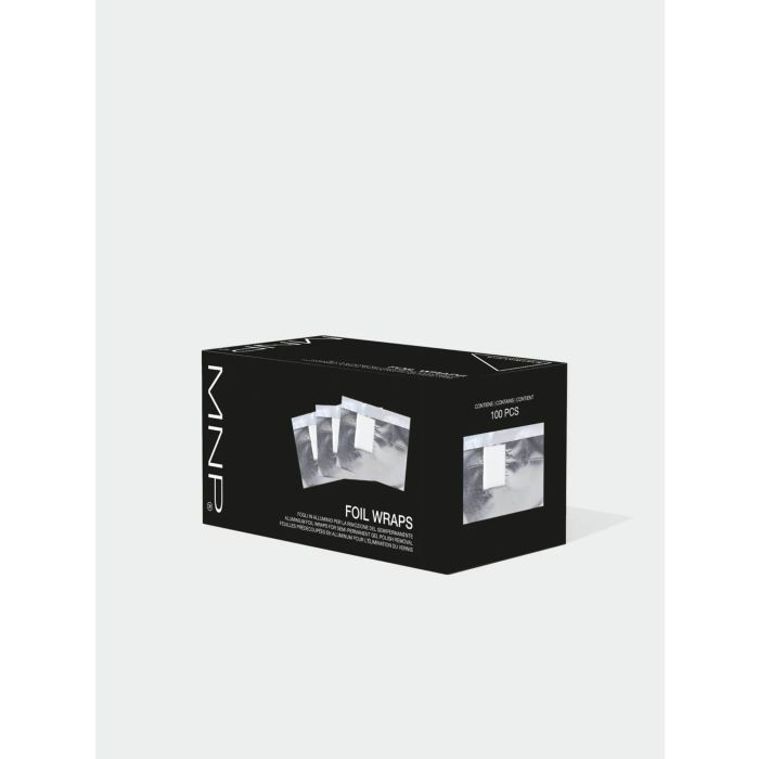 MNP Feuilles d'Aluminium pour Dépose de Vernis - Pack Professionnel 100 pièces