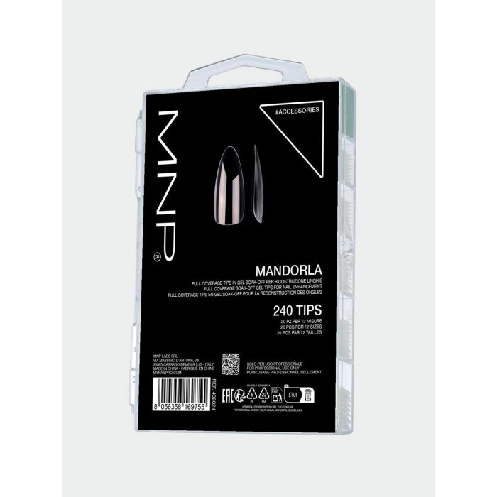 MNP MNP Full Coverage Tips Almond - 240 pcs