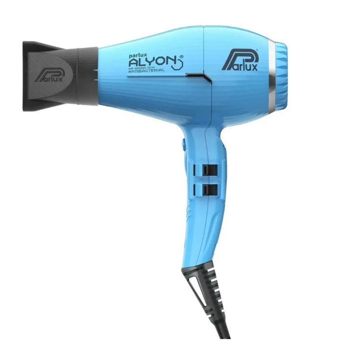 Parlux Alyon Ionic Bleu - Sèche-cheveux Professionnel 2250W avec Technologie Ionique