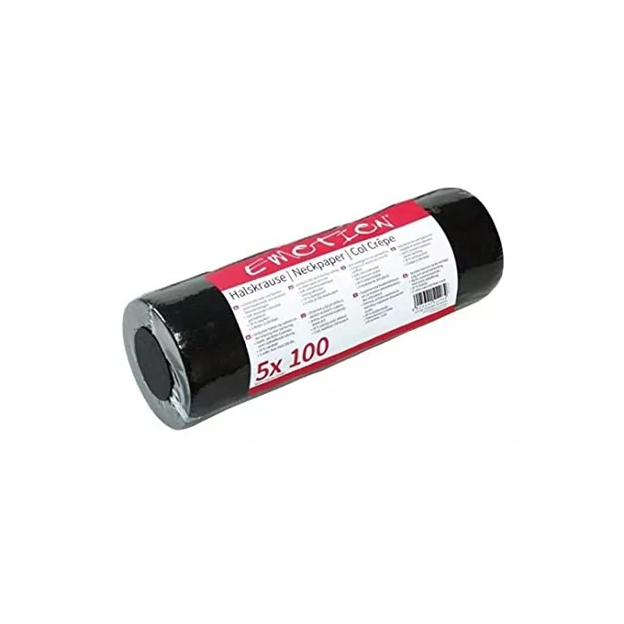 Efalock Emotion Collerette de Protection Professionnelle Noire – Pack de 5 Rouleaux