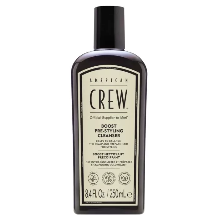 American Crew Boost Shampoo 250ml - Shampooing Volumateur pour Cheveux Fins