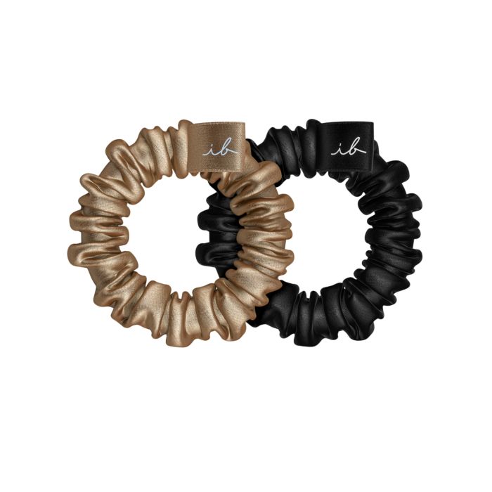 Invisibobble Sprunchie Slim True Golden - Chouchou Doré Élégant (2 pièces)