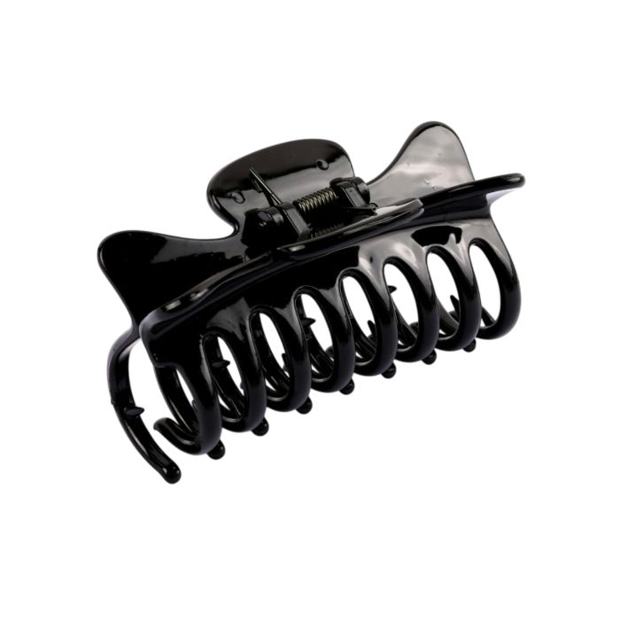 A&A Hair Beauty Pinces Crabe 3,5 cm Noir (Lot de 4)