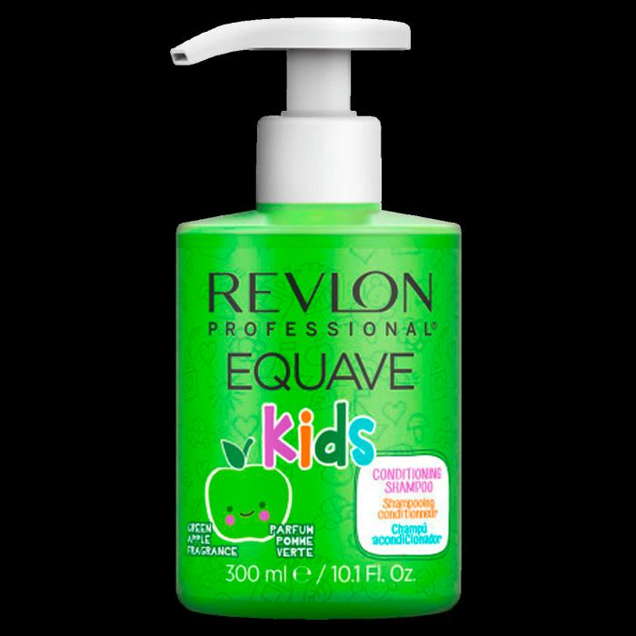 Revlon Equave Kids Apple Shampoo 300ml - Shampooing Doux Sans Larmes pour Enfants