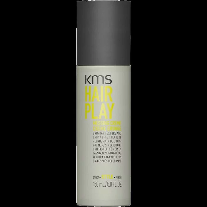 KMS Hair Play Messing Creme 150ml - Crème Coiffante Texturisante pour Style Décoiffé