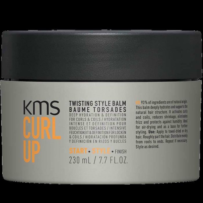 KMS Curl Up Twisting Style Balm 230ml – Baume Sculptant Définition Boucles