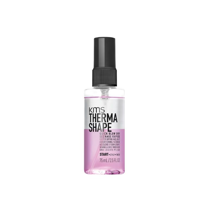 KMS ThermaShape Quick Blow Dry 75ml – Spray Accélérateur de Séchage Protection Thermique