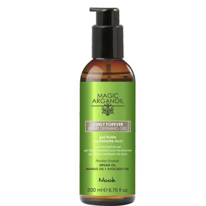 NOOK Curly Forever Light Defining Gel 200ml - Gel Définissant Léger pour Boucles