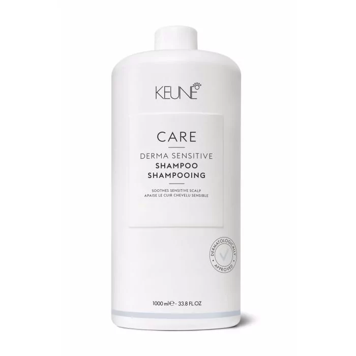 Keune Derma Sensitive Shampoo 1000ml - Soin Apaisant pour Cuir Chevelu Sensible