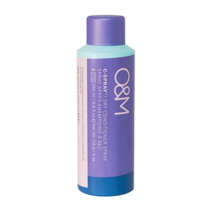 O&M C Spray Conditioner Sec Sans Rinçage 200ml – Soin Instantané Cheveux Secs