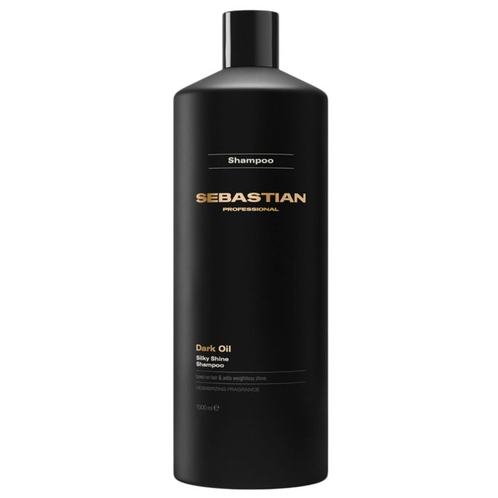 Sebastian Dark Oil Shampoo 1 L - Shampooing aux Huiles Précieuses