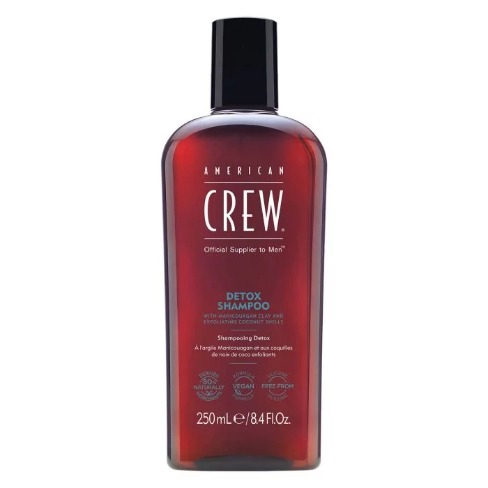 American Crew Detox Shampoo - Shampooing Purifiant Détoxifiant 250ml