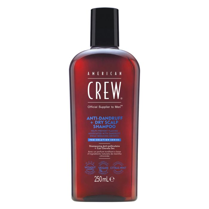 American Crew Shampooing Anti-Pelliculaire Cuir Chevelu Sec 250ml