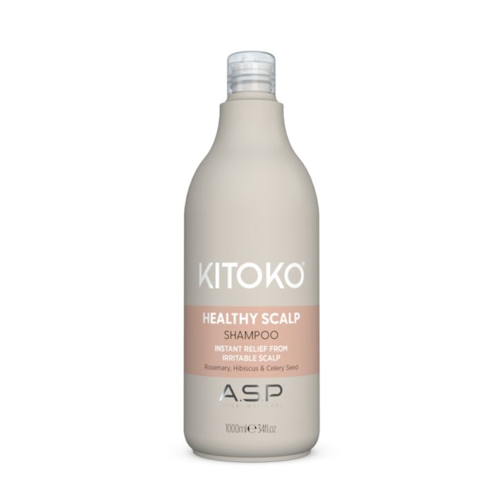 ASP Kitoko Shampooing Cuir Chevelu Sain 1000ml - Formule Sans Sulfate