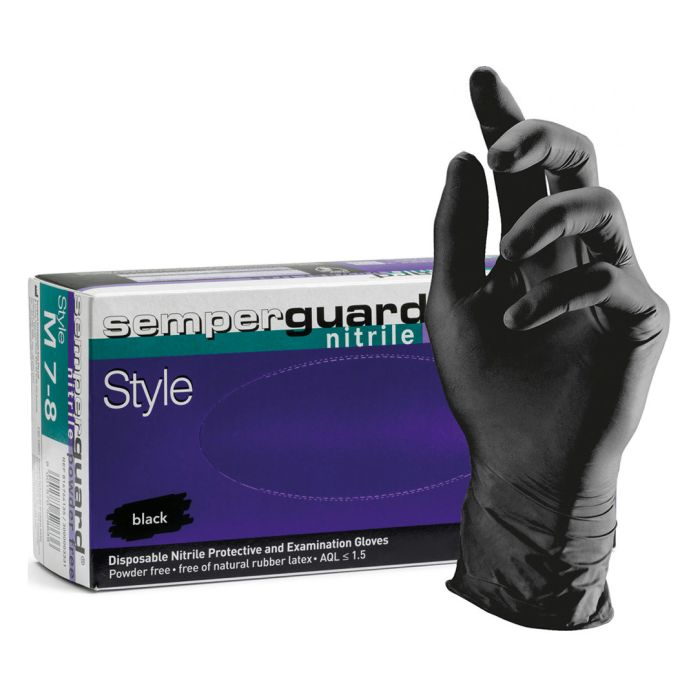 Bratt Trading Gants en Nitrile Taille S - Boîte de 100 Pièces