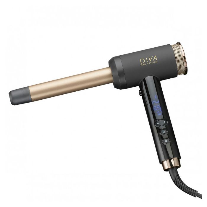 Diva Professional Styling Elements Air Curl - Boucleur Céramique avec Technologie Cold-Air-Fix
