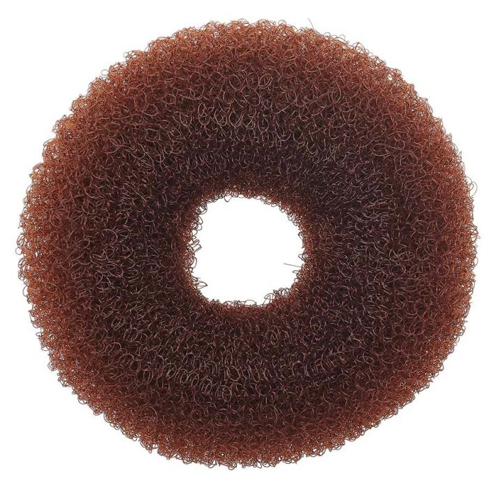 Efalock Boudin de Chignon Extra Haut 14cm Brun - Volume Maximal pour Coiffures Élégantes