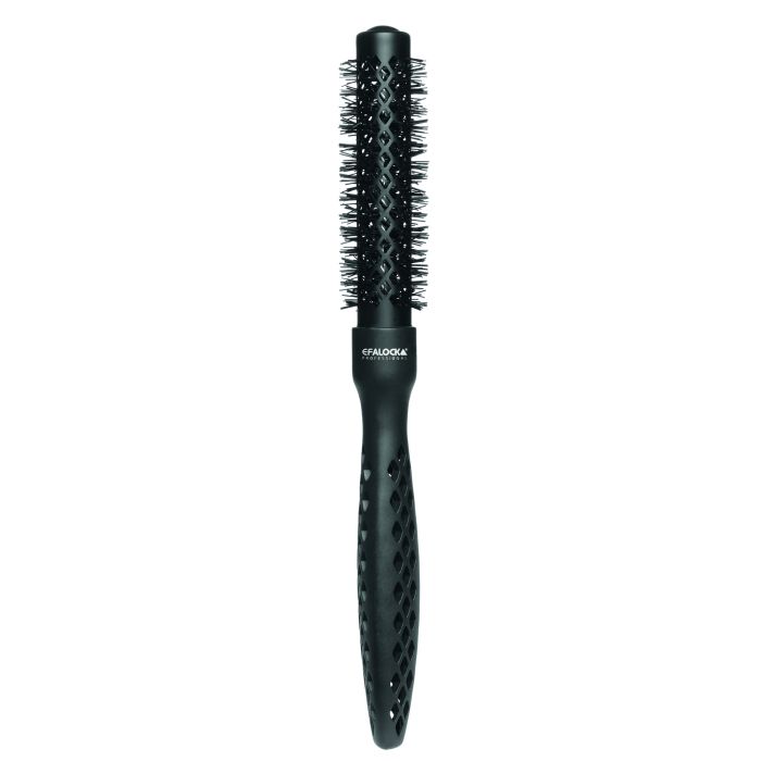 Efalock Brosse Ronde Carbon 19mm - Brosse Professionnelle Anti-Statique