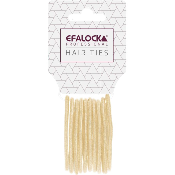 Efalock Élastiques à Cheveux Blonds 10 Pièces