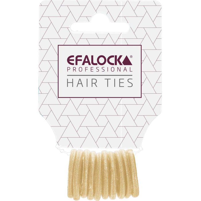 Efalock Élastiques à Cheveux Mini Blond 10 Pièces