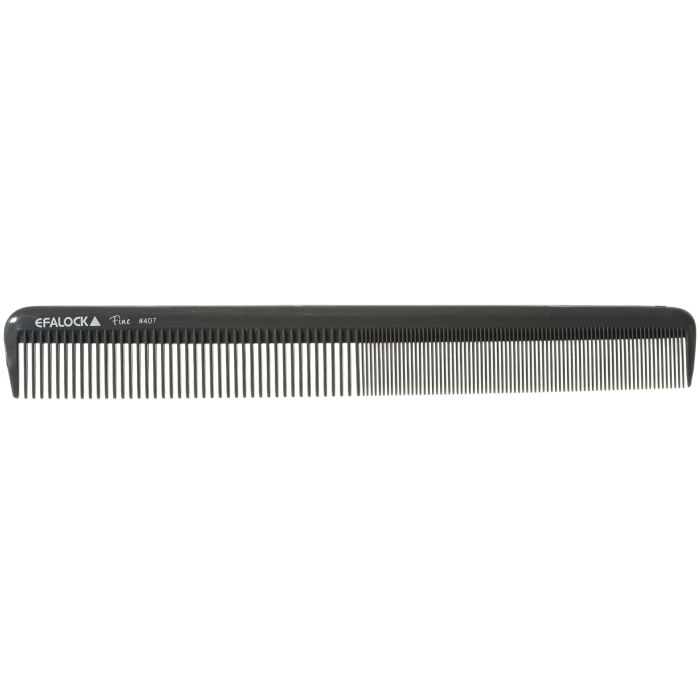 Efalock Peigne à Ondulations Fine #407 220mm - Peigne Professionnel pour Mise en Plis