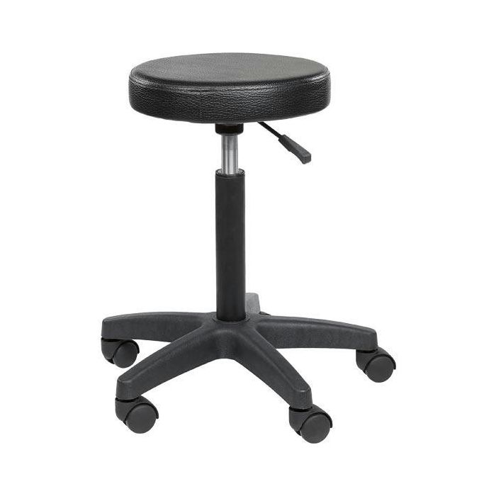 Efalock Tabouret à Roulettes EMOTION - Siège Professionnel Réglable en Hauteur