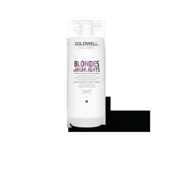 Goldwell Dualsenses Blondes & Highlights Shampooing Anti-Jaunissement 1000ml