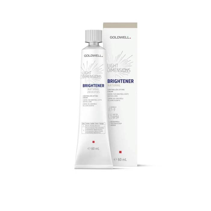 Goldwell Lightener Brightener Natural 60ml - Décolorant Professionnel Doux
