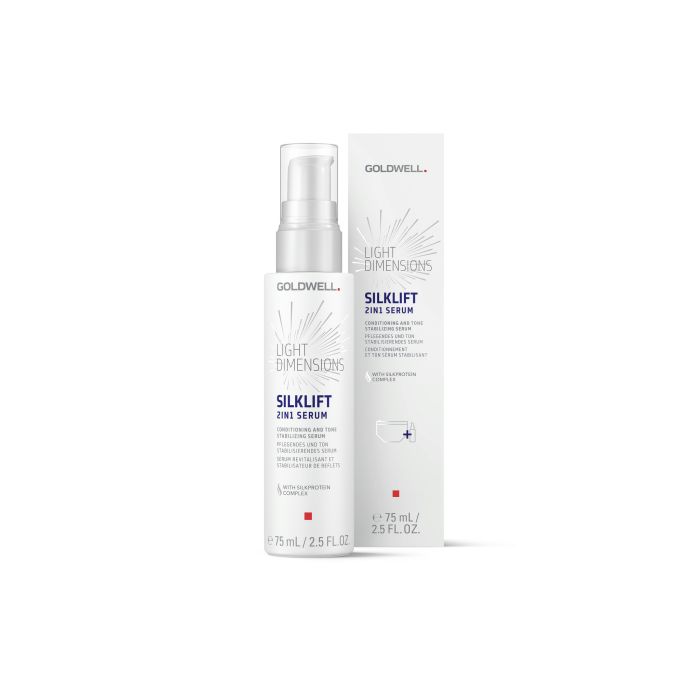 Goldwell Silklift 2 en 1 Sérum 75ml - Soin Haute Concentration et Stabilisateur de Ton