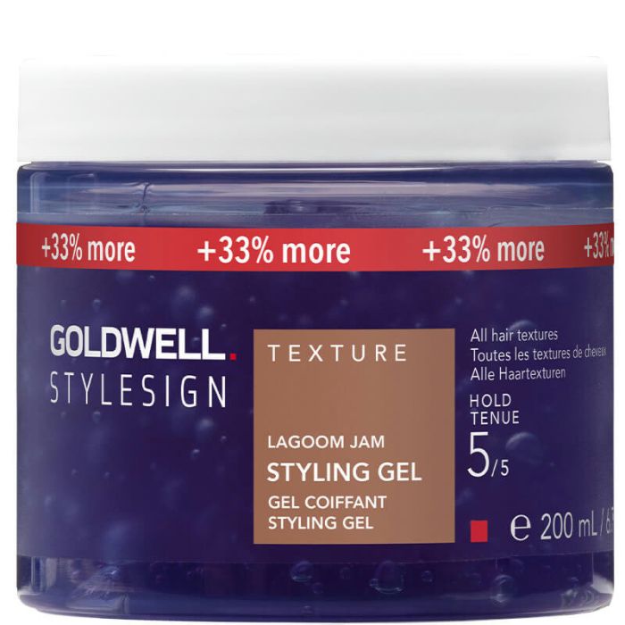 Goldwell StyleSign Lagoom Jam Gel Coiffant XXL 200ml - Fixation Ultra-Forte 72h