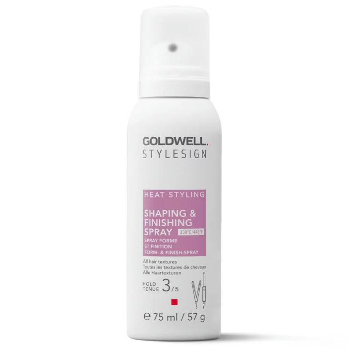 Goldwell StyleSign Shaping + Finishing Spray 75ml - Fixation Modulable et Protection Thermique