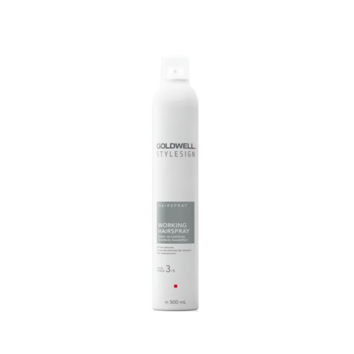 Goldwell StyleSign Working Hairspray 500ml - Laque Flexible pour Coiffage Créatif