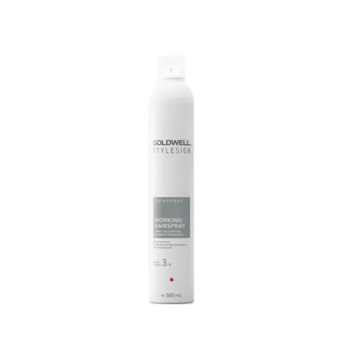 Goldwell StyleSign Working Hairspray 500ml - Laque Flexible pour Coiffage Créatif