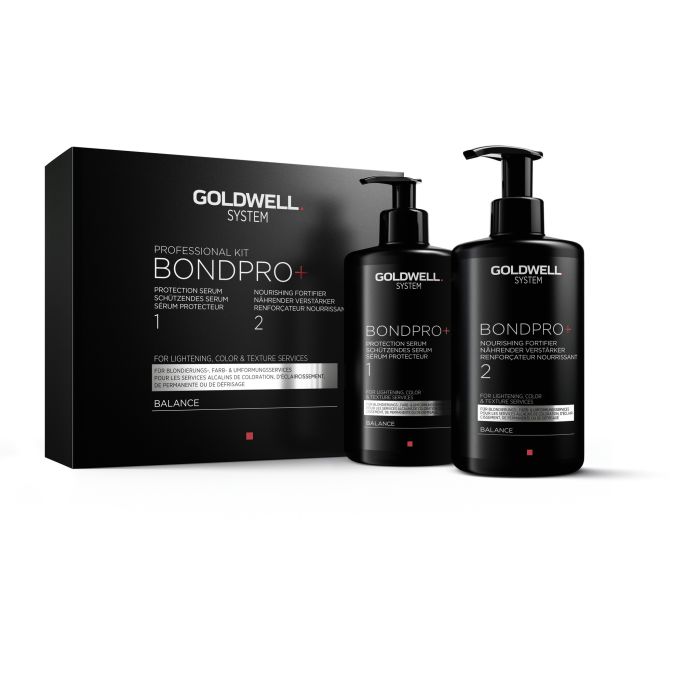 Goldwell System BondPro+ Salon Kit (1 Protecteur + 2 Nourrissants) 500ml