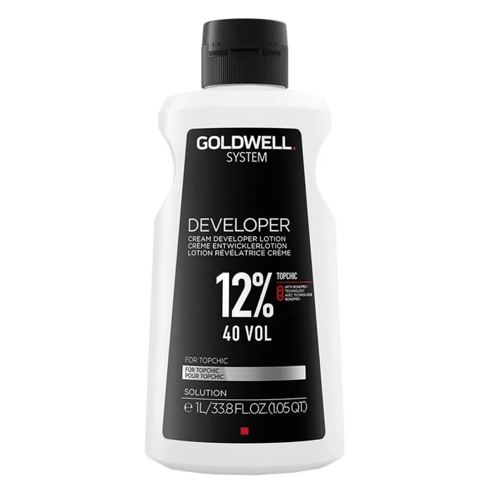 Goldwell System Developer 12% 1L - Oxydant Professionnel pour Colorations