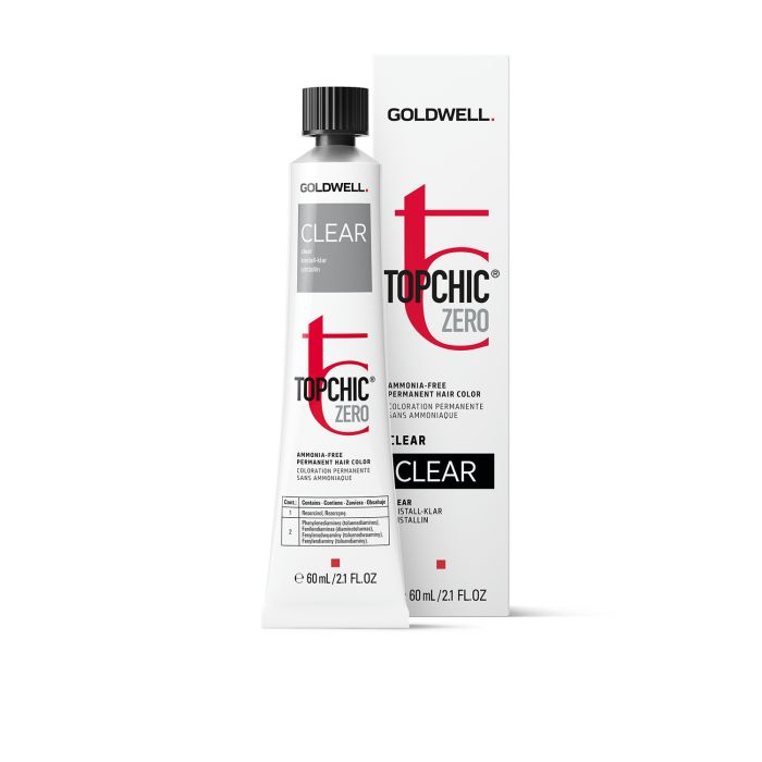 Goldwell Topchic Zero Clear 60ml - Coloration Demi-Permanente Sans Ammoniaque