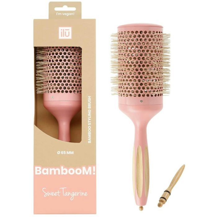 ILU Bamboo Styling Brush Sweet Tangerine