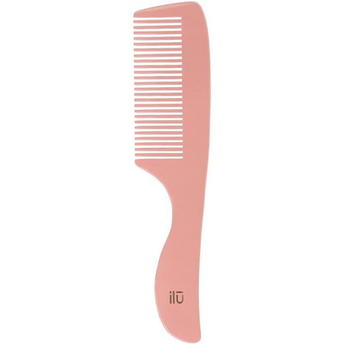 ILU Peigne en Bambou Sweet Tangerine – Démêlage Doux et Durable
