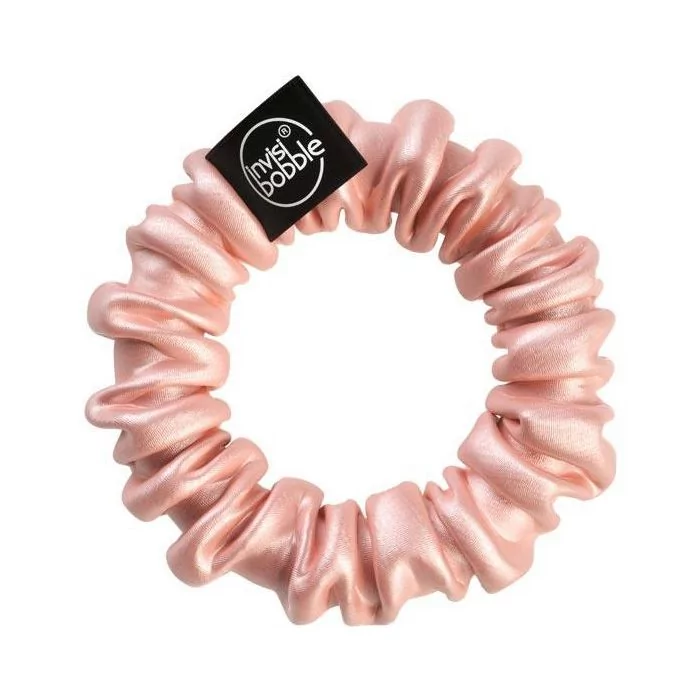 Invisibobble Sprunchie Bella Chrome - Chouchou Spirale Chromé 2 Pièces