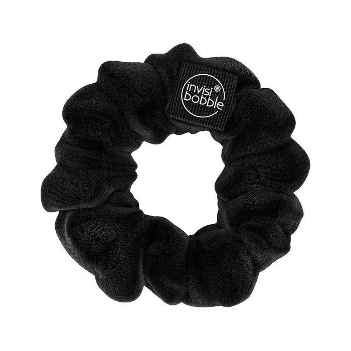 Invisibobble Sprunchie True Black - Élastique Cheveux Doux Sans Traces