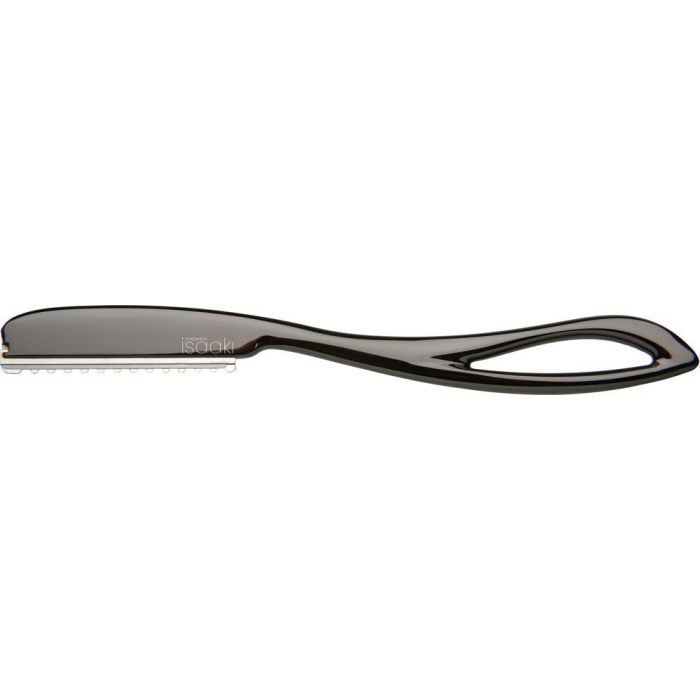 Isaaki Exclusive Razor 2.0 Graphite - Rasoir de Précision Professionnel avec 10 Lames