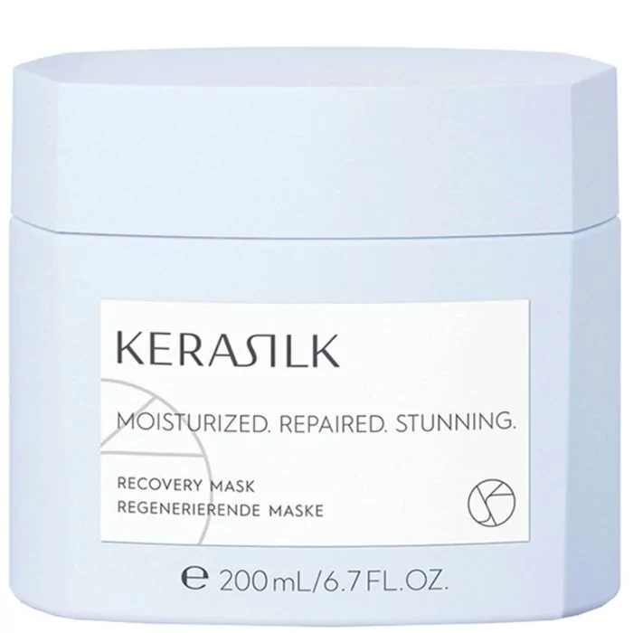 Kerasilk Recovery Mask 200ml - Masque Réparateur Intense pour Cheveux Secs et Abîmés