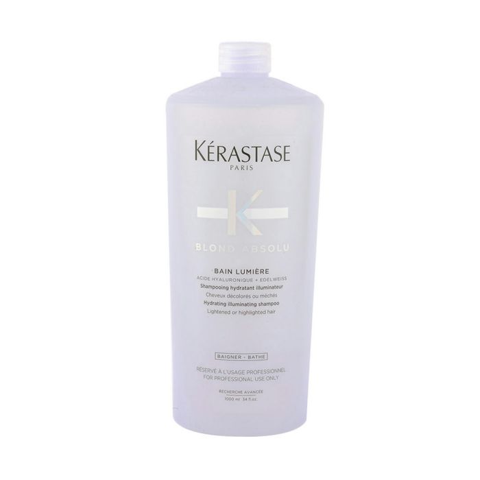 Kérastase Blond Absolu Bain Lumière 1000ml - Shampooing Hydratant Illuminateur