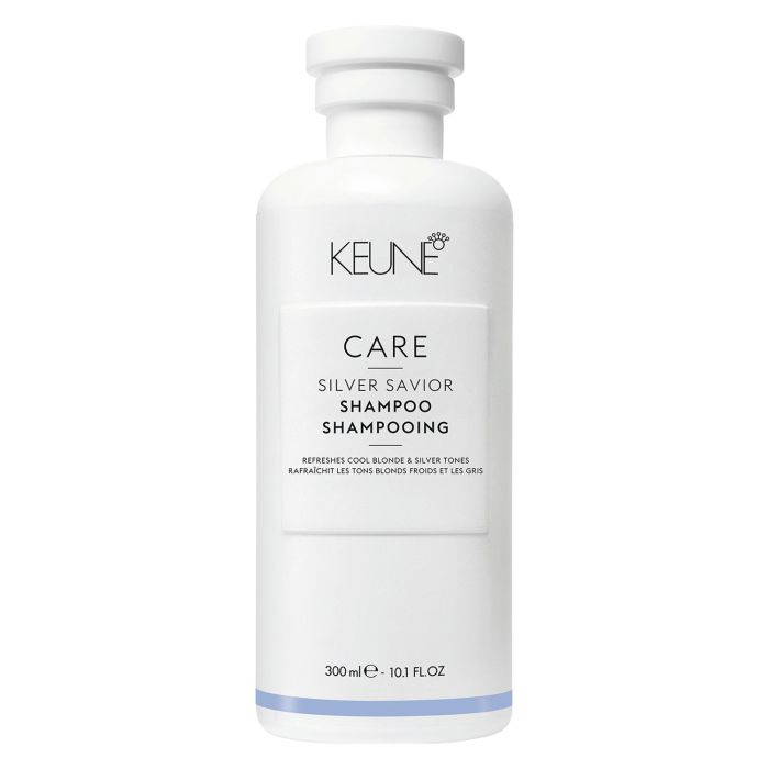 Keune Care Silver Savior Shampoo 300ml - Neutralise les Reflets Jaunes