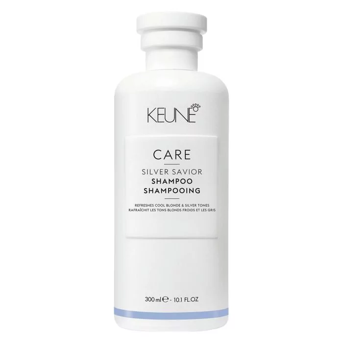 Keune Care Silver Savior Shampoo 300ml - Neutralise les Reflets Jaunes