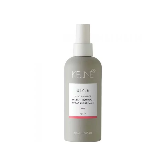 Keune Instant Blowout 200ml - Spray Protecteur Thermique Accélérateur de Séchage