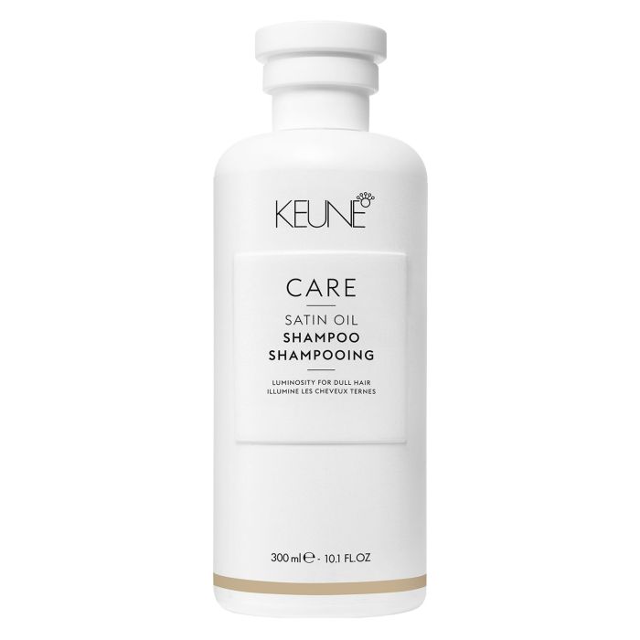 Keune Satin Oil Shampoo 300ml - Nutrition Intense et Brillance