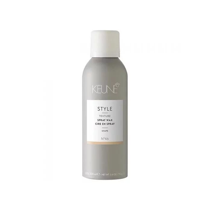 Keune Spray Wax 200ml - Cire Coiffante en Spray pour Texture et Tenue Naturelle