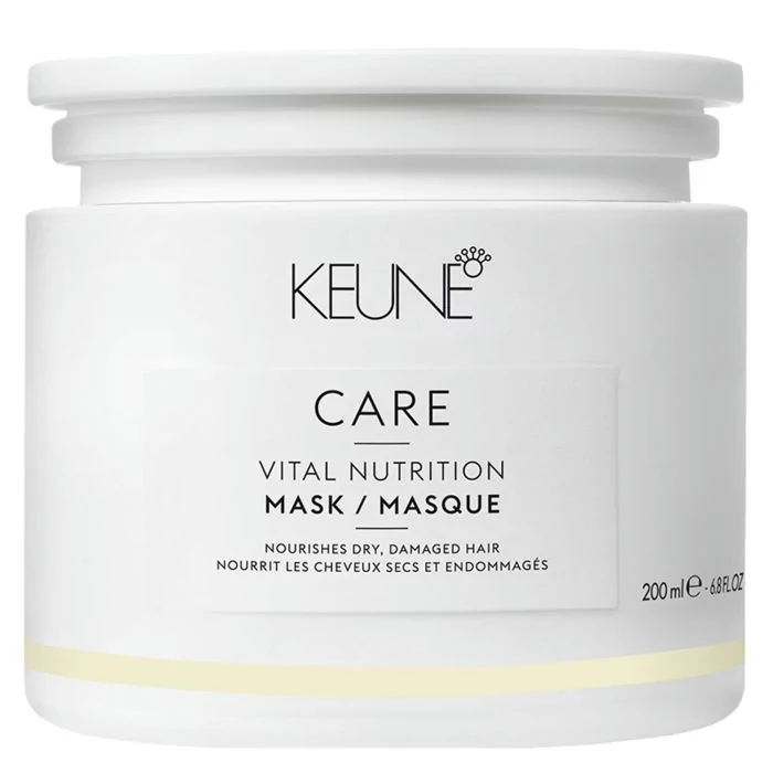Keune Vital Nutrition Mask 200ml - Masque Capillaire Nourrissant Intense